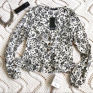 Leopard print blouse🐆